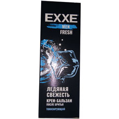 Бальзам после бритья "EXXE" крем тонизирующий fresh 75 мл.(12)