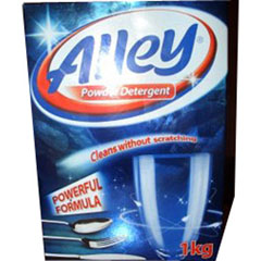 Средство "ALLEY" порошок для мытья посуды в посудомоечных машинах 1 кг.(12)